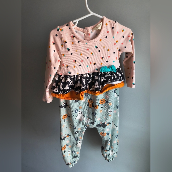 Matilda Jane Other - Matilda Jane Polka Dot Baby Outfit 12/18m